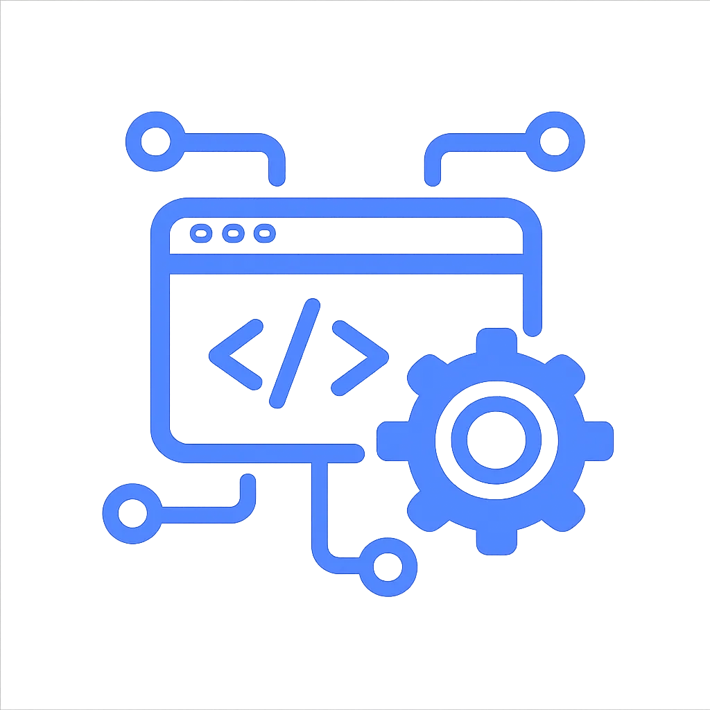 API access and automation icon representing system integrations